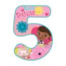 Doc McStuffins Number 5 Edible Icing Image